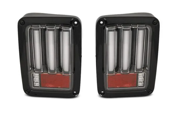 Baklykter Chrysler Jeep Wrangler JK 07-18 LED BAR Sort