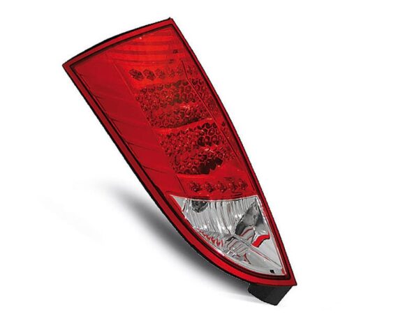 Baklykter Ford Focus MK1 10.98-10.04 Hatchback RØD Hvit LED