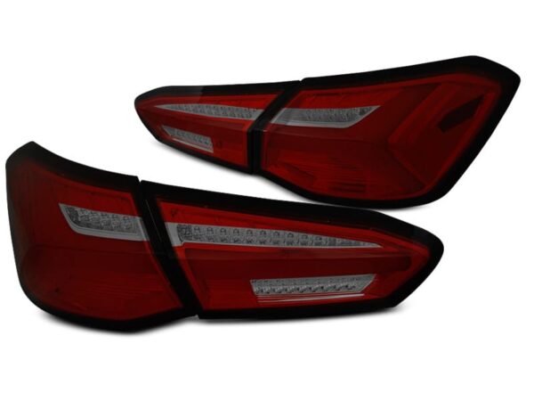 Baklykter LED RØD Smoke SEQ Ford Focus 4 18-21 Hatchback