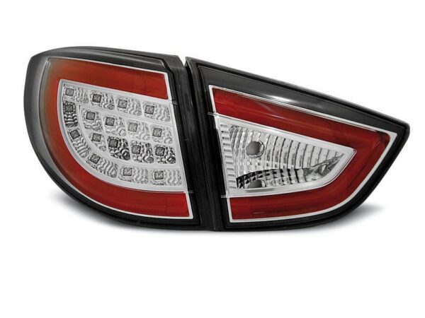 Baklykter Hyundai Ix35 09-09.13 Krom LED