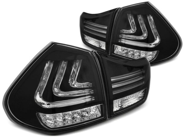Baklykter Lexus RX 330 / 350 03-08 LED BAR Sort