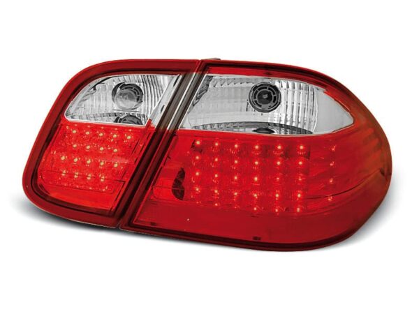 Baklykter LED RØD Hvit Mercedes W208 CLK 03.97-04.02
