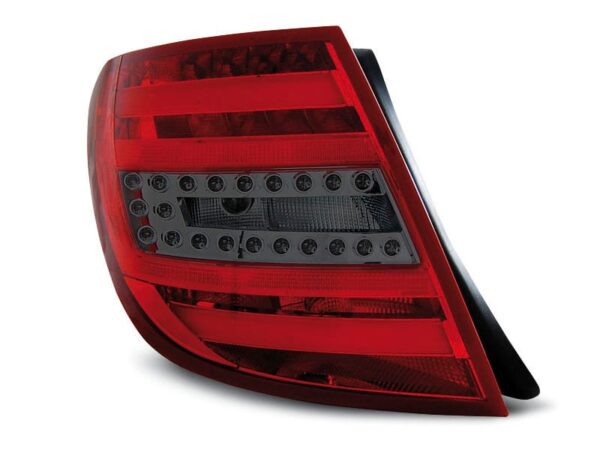 Baklykter LED BAR RØD Smoke Mercedes C-klasa W204 Kombi 07-10