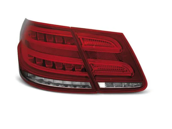 Baklykter LED RØD Hvit Mercedes W212 E-klasa 09-13