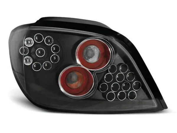 Baklykter Peugeot 307 04.01-07 Sort LED