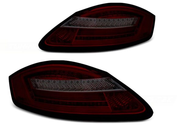 Baklykter LED RØD Smoke SEQ Porsche Boxster 987 / Cayman 05-08