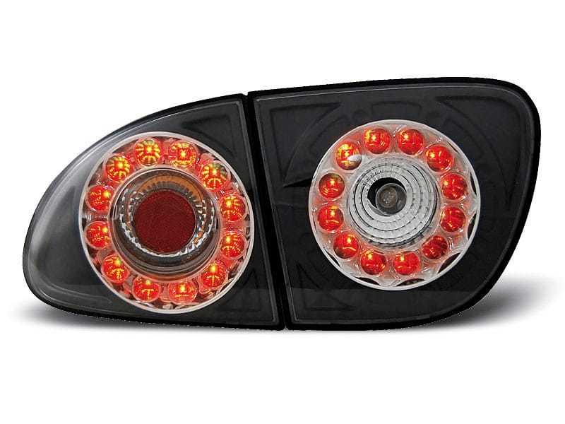Baklykter LED Sort Seat Leon 04.99-08.04