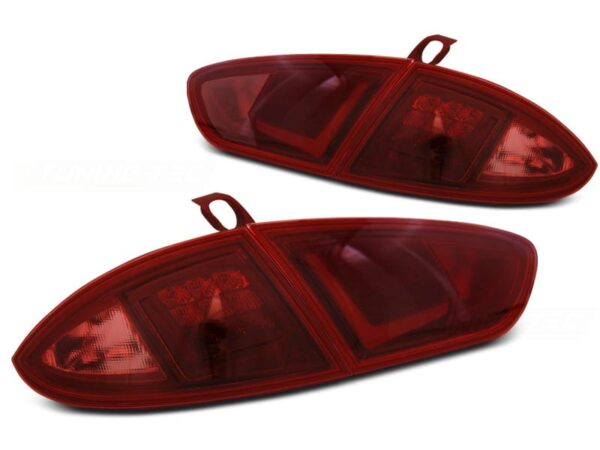 Baklykter LED BAR RØD Seat Leon 03.09-12