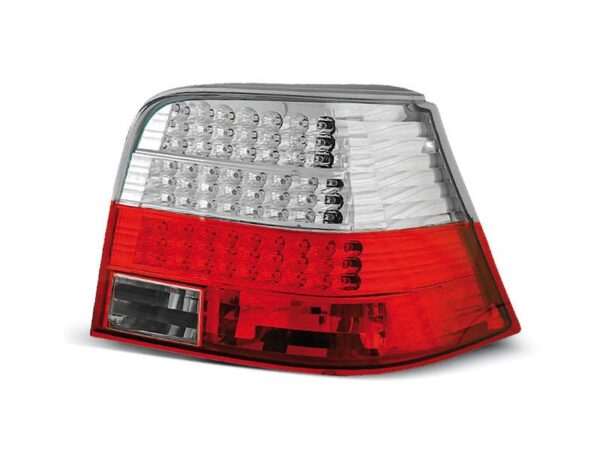Baklykter LED RØD Hvit VW Golf 4 09.97-09.03