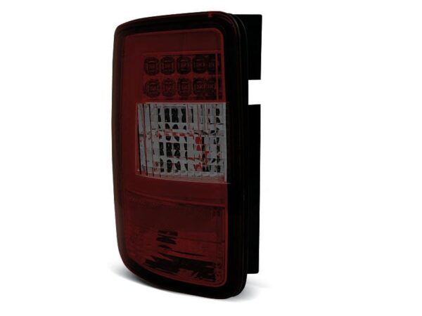 Baklykter LED BAR RØD Smoke VW Caddy 03-03.14