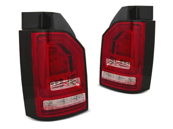Baklykter LED BAR RØD Whie SEQ VW T615-19 OEM pære