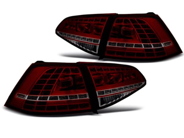 Baklykter LED Sport RED Smoke SEQ VW Golf 7 13-17