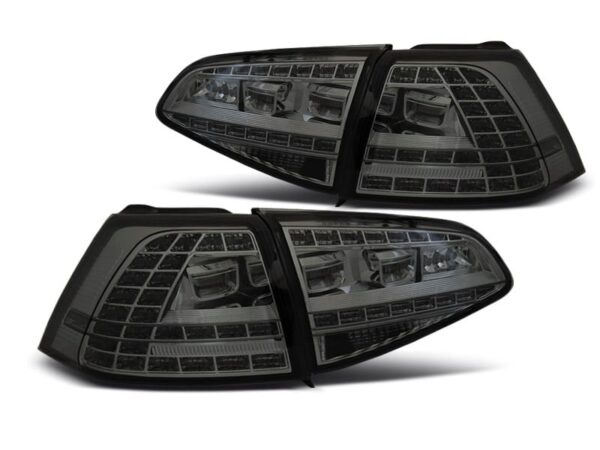 Baklykter LED Sport Smoke SEQ VW Golf 7 13-17