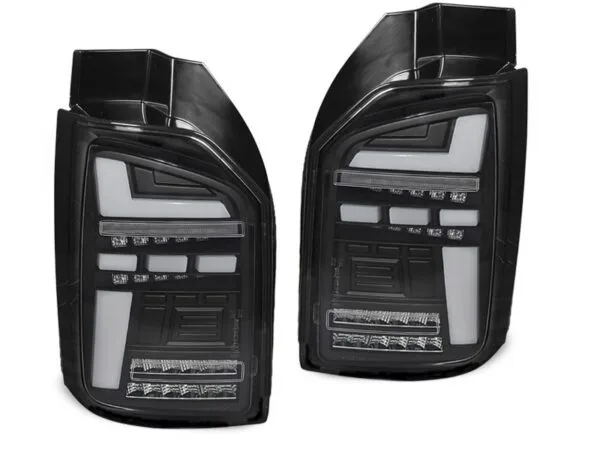 Baklykter LED BAR Sort SEQ VW T6.1 20- OEM Pære