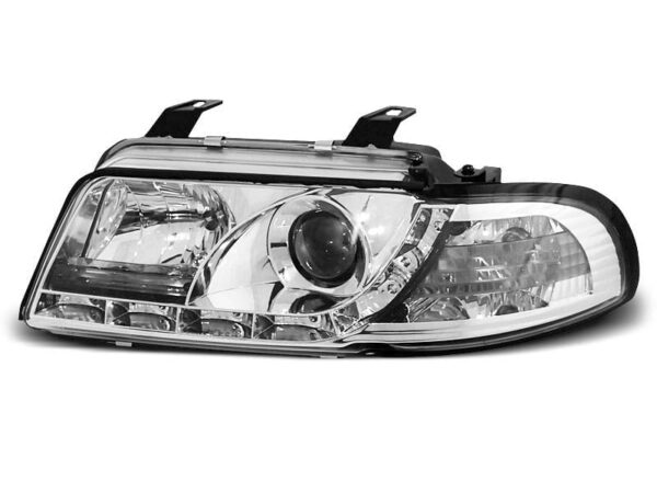 Frontlykter Dagslys Krom Audi A4 11.94-12.98