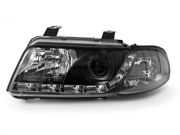Frontlykter Dagslys Sort Audi A4 01.99-09.00