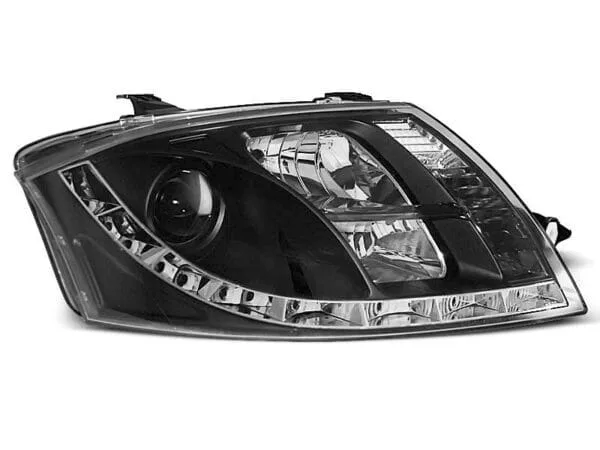 Frontlykter Dagslys Sort Audi TT 99-05