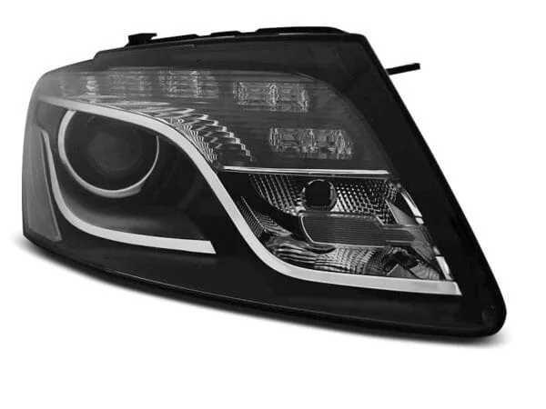 Frontlykter True DRL Black Audi Q5 11.08 – 09.12