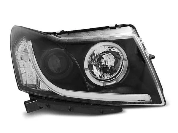Frontlykter Chevrolet Cruze 09-12 Tube Light Black