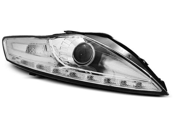 Frontlykter Ford Mondeo 07.07-11.10 Daylight Chrome