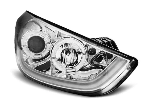 Frontlykter Hyundai Tucson Ix35 10-13 Chrome Tube Light