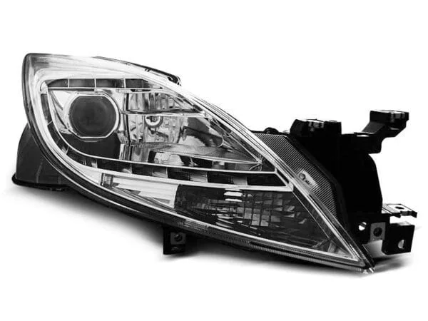 Frontlykter Mazda 6 II 10-12 Daylight Chrome