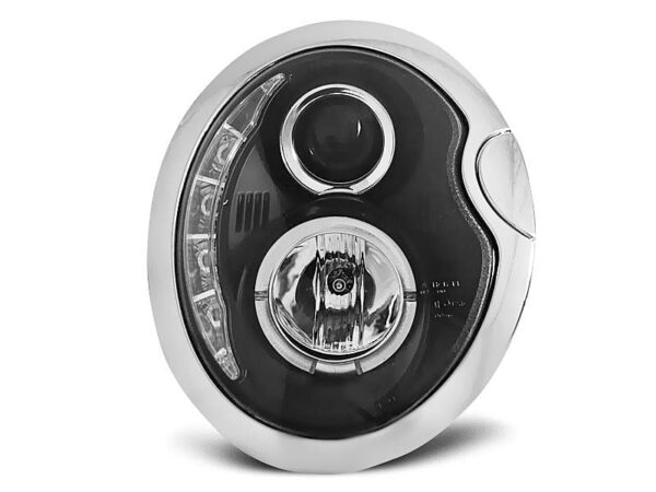 Frontlykter Dagslys Sort BMW Mini (cooper) 05.01-10.06