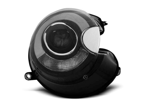 Frontlykter Rør Lys Sort BMW Mini (cooper) 06-14