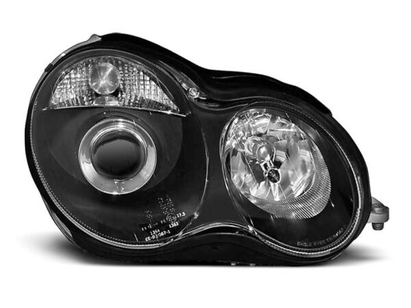 Frontlykter Sort Mercedes W203 C-klasa 07.00-03.04