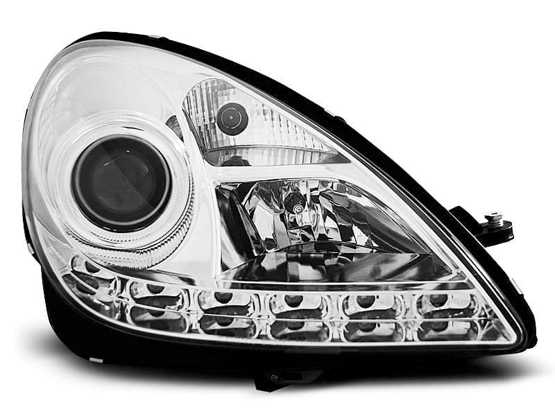 Frontlykter Dagslys Krom Mercedes R171 SLK 04-11