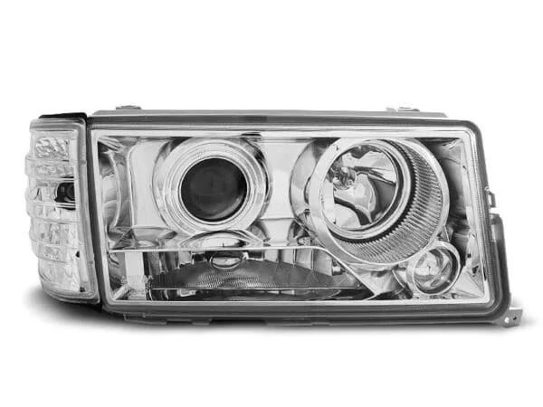 Frontlykter Krom Mercedes W201/190 12.82-05.93
