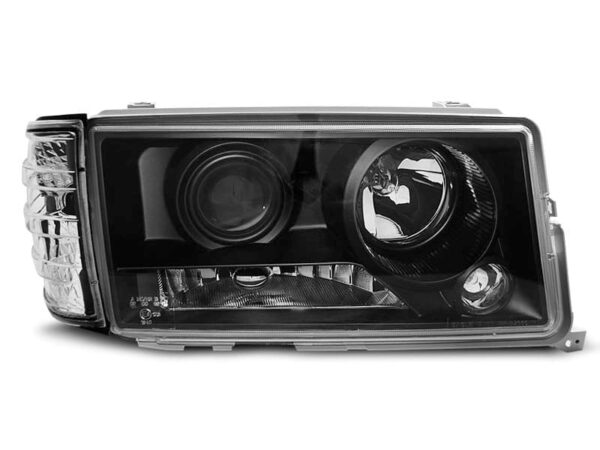 Frontlykter Sort Mercedes W201/190 12.82-05.93
