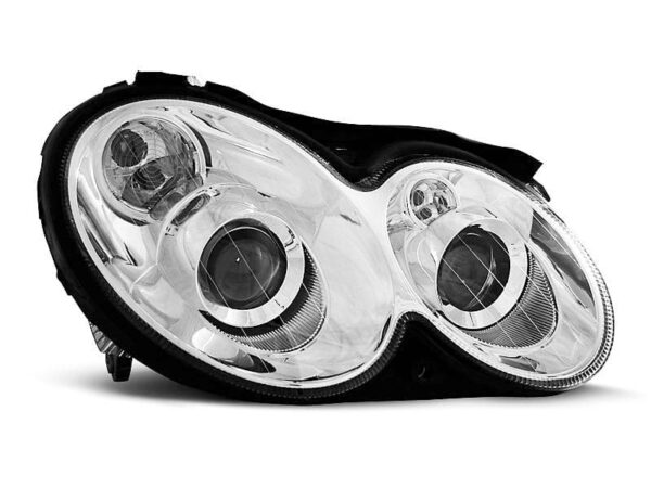 Frontlykter Krom Mercedes CLK W209 03-10