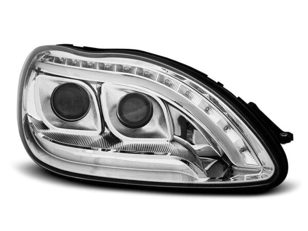 Frontlykter Rørlys Krom Mercedes W220 S-klasa 09.98-05.05