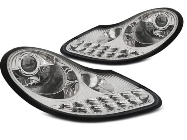 Frontlykter Dagslys Chrome Porsche Boxster 96-04 /911 996