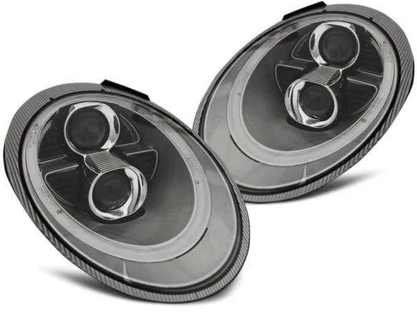 Frontlykter Xenon Frontlykter Rørlys Sølv Porsche 911 (997) 04-09