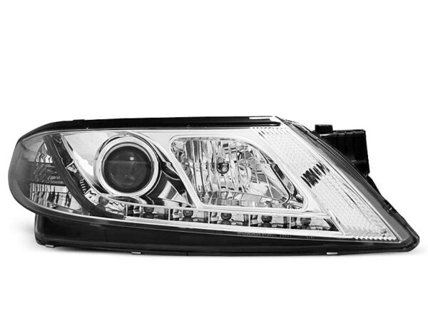 Frontlykter Renault Laguna 2 01-03.05 Dagslys Krom