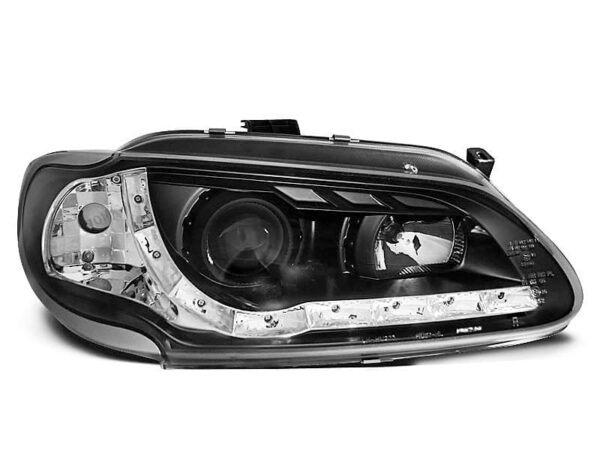 Frontlykter Renault Megane/scenic 96-02.99 Daylight Black