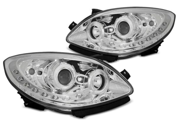Frontlykter Renault Twingo 07-11 Daylight Chrome