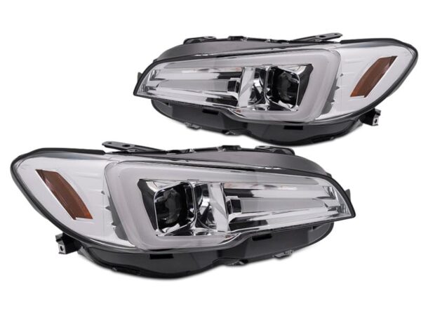 Frontlykter LED Frontlykter DRL Krom Subaru WRX 14-22