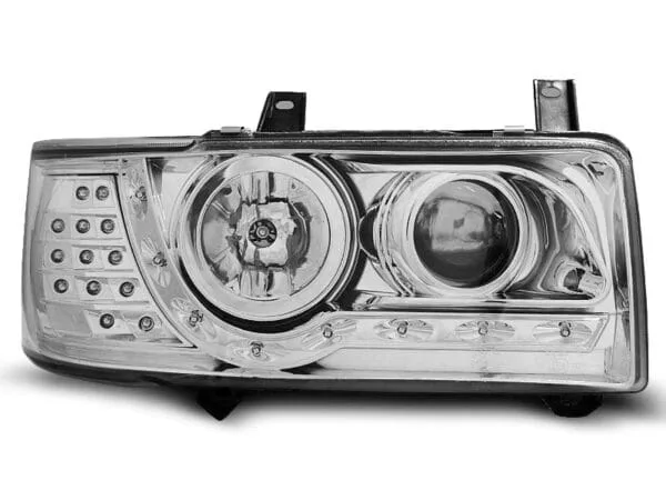 Frontlykter Dagslys Krom VW T4 90-03.03 Transporter