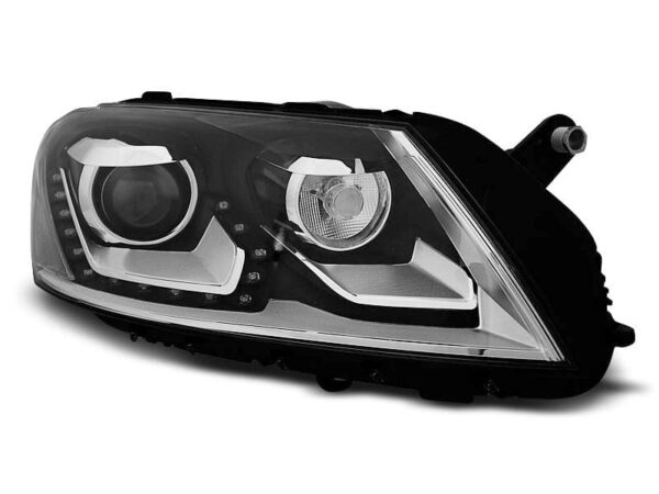Frontlykter Dagslys Sort VW Passat B7 10.10- 10.14