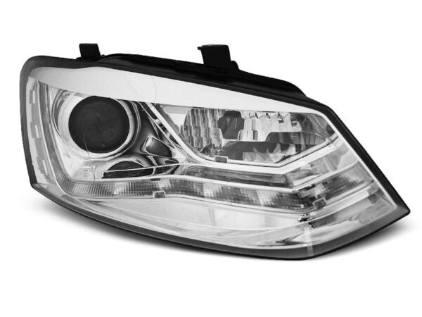 Frontlykter Dagslys Krom VW Polo 6R 09-03.14