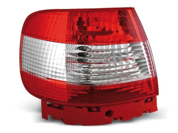 Baklykter RØD Hvit Audi A4 11.94-09.00